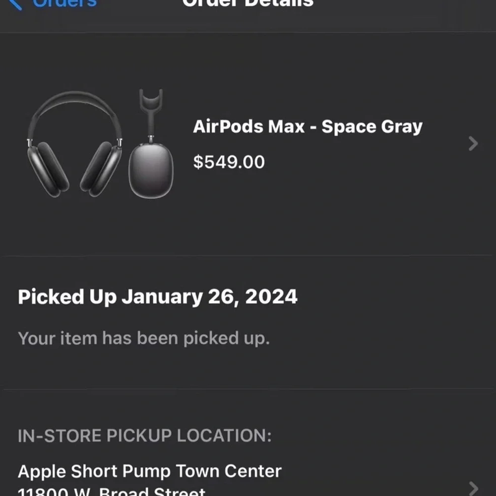 Apple AirPods Max - Dark Gray